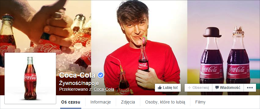 Złe profilowe - Coca-Cola