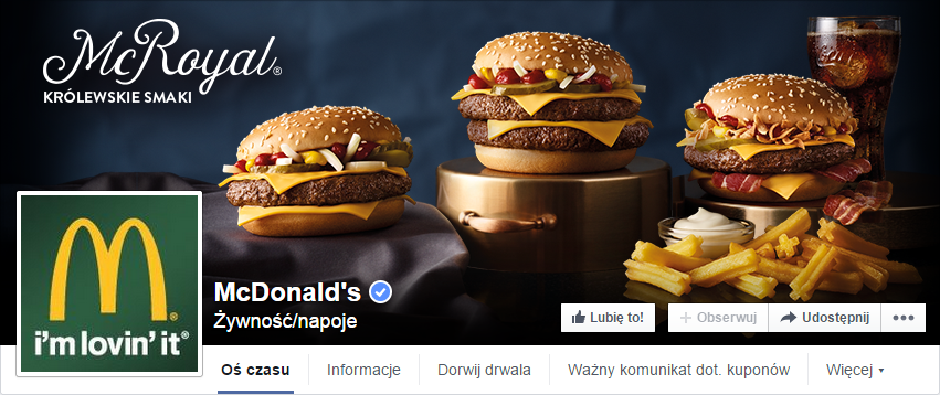 Złe profilowe - McDonalds