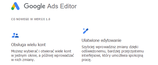 Google ads zrzut