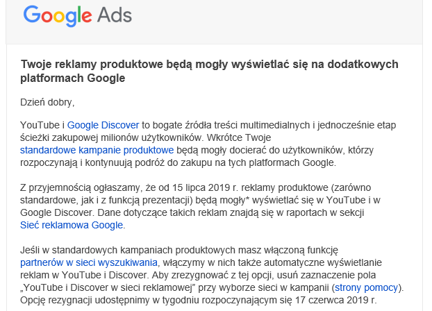google ads product